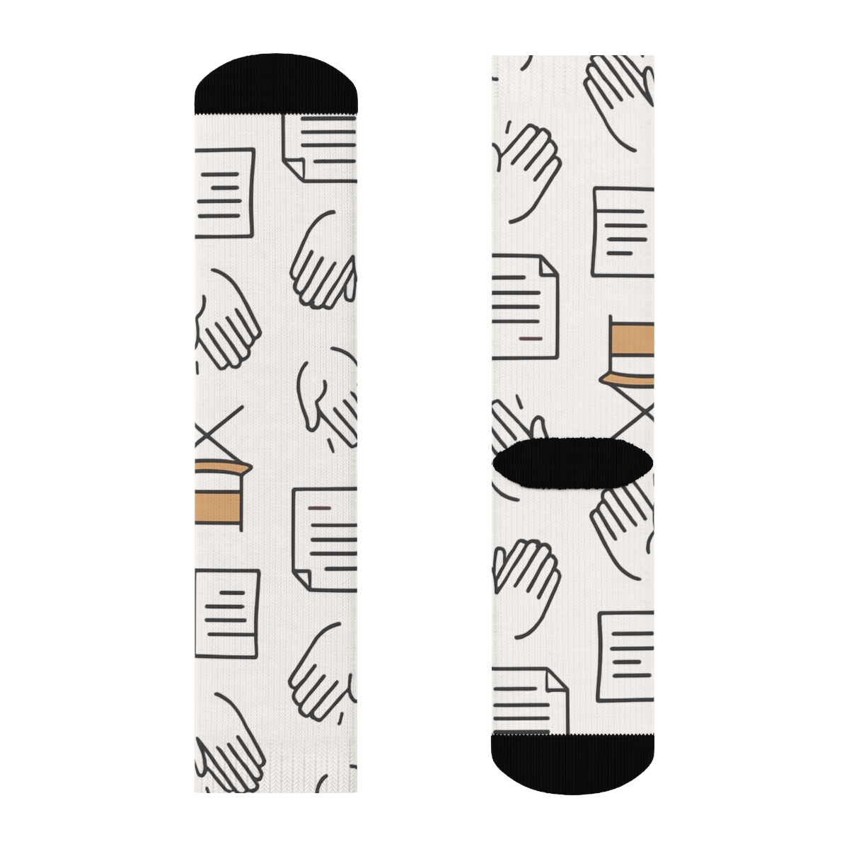 Director Chair Grid With Actor Scripts comfortable cotton crew socks