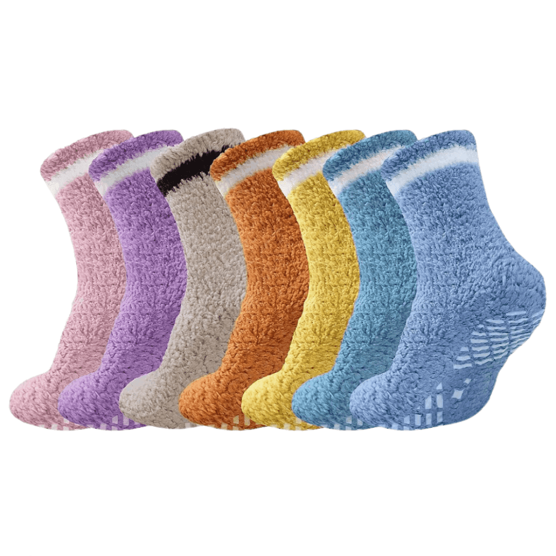 7-Pack Non-Slip Diabetic Socks - Cozy and Comfortable7-Pack Non-Slip Diabetic Socks - Cozy and Comfortable - Image 14