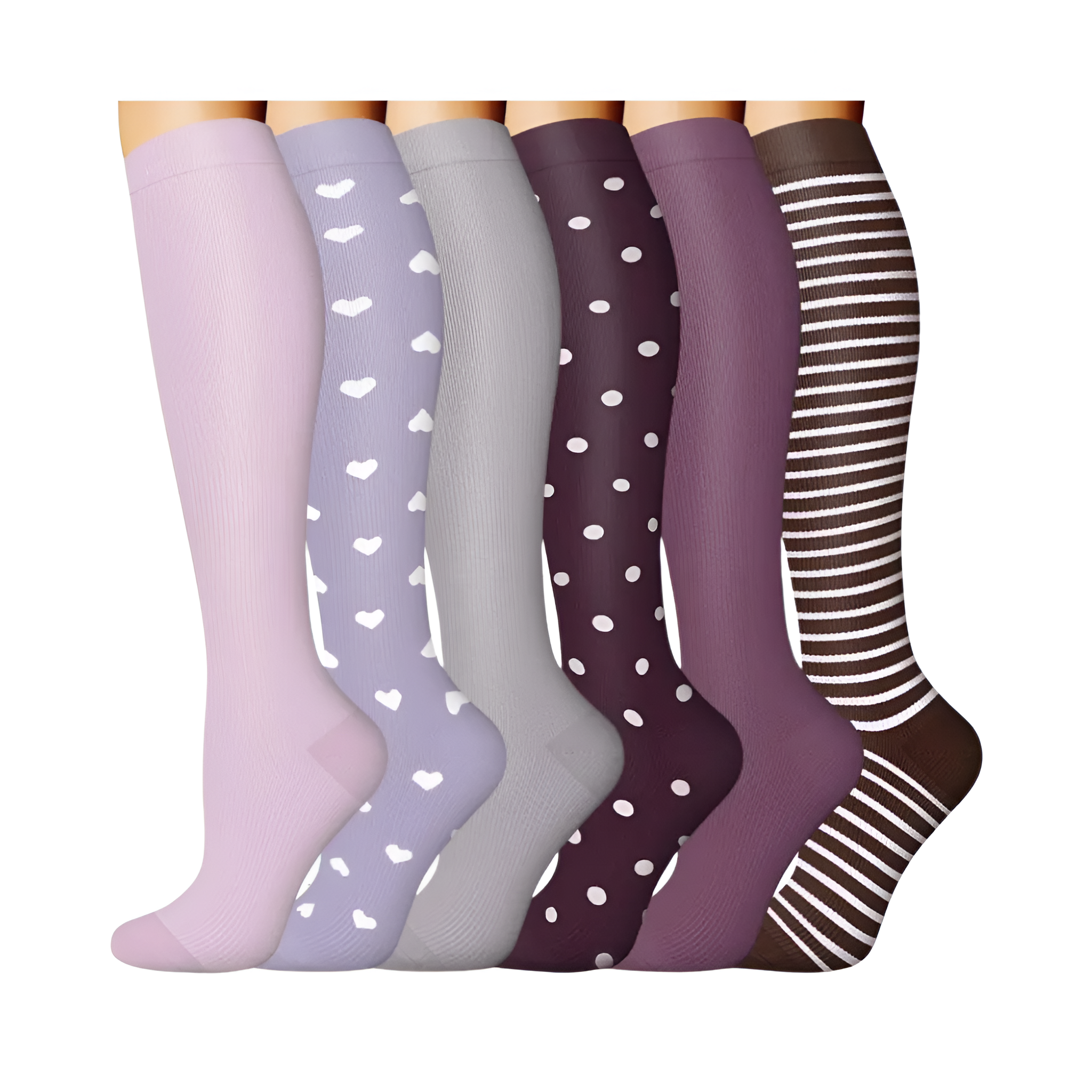 5 Pairs Of Comfortable Compression Socks For Hiking And Running