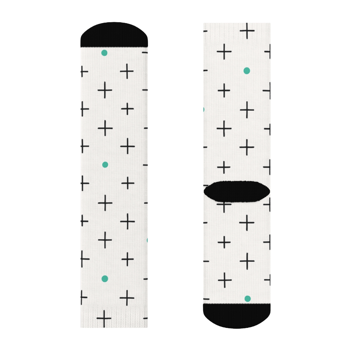 Crosshair Micro Matrix unique graphic crew socks