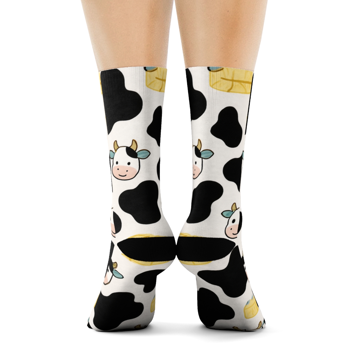 Playful Pasture Spot Scatter For Kids premium sports crew socks