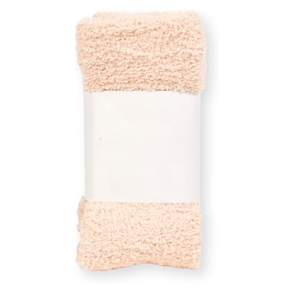 Textured Cloud Knit Crew Lounge SocksCozy Ultra Soft Cloud Knit Socks  - Image 9