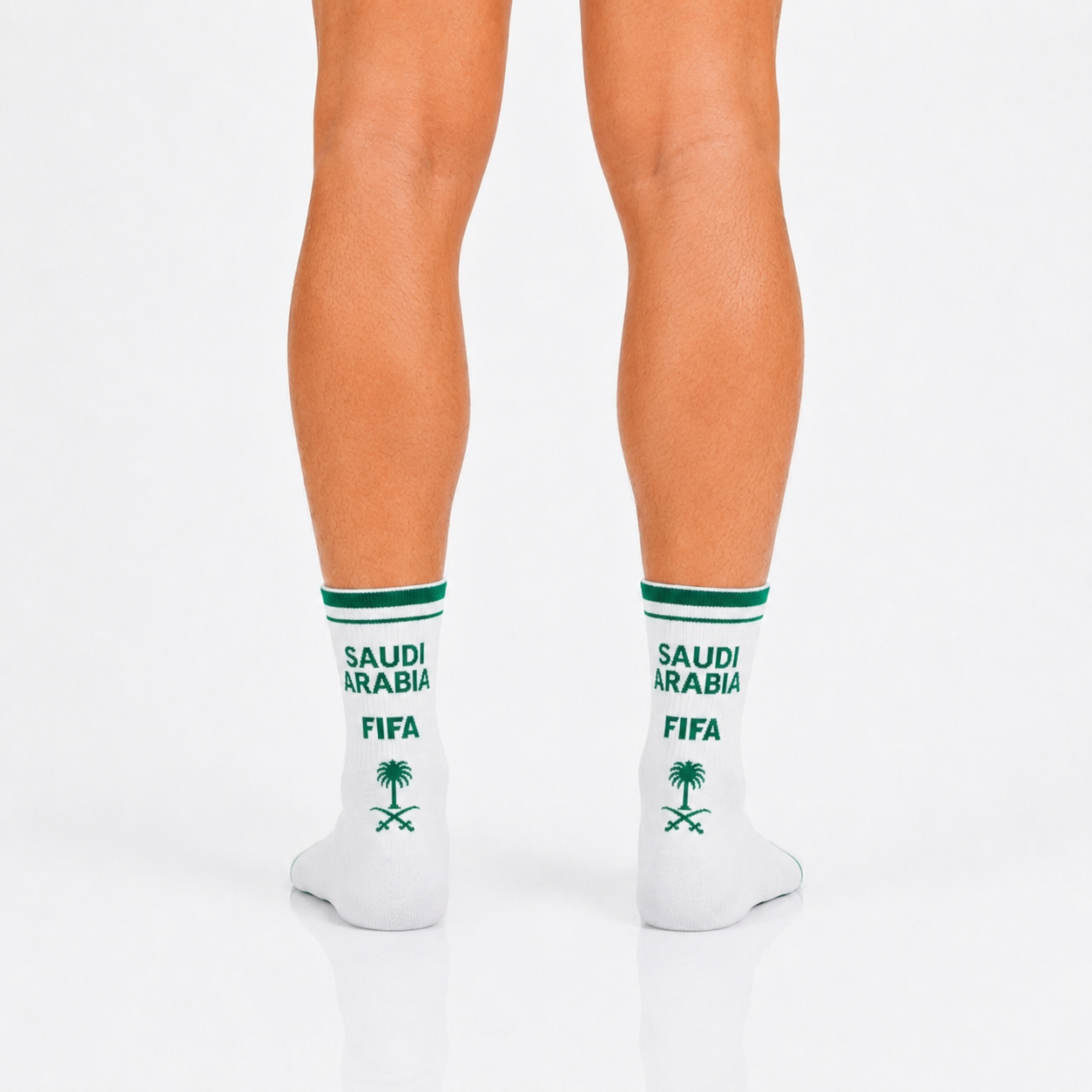 Unisex FIFA 2026 Saudi Arabia Soccer Fan Sports Themed SocksUnisex FIFA 2026 Saudi Arabia Soccer Fan Sports Themed Socks - Image 4