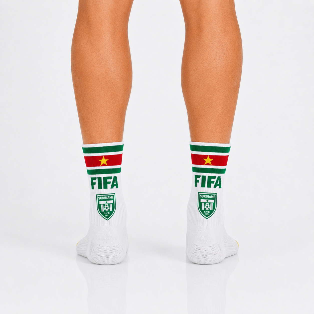 Unisex FIFA 2026 Suriname Soccer Fan Sports Themed SocksUnisex FIFA 2026 Suriname Soccer Fan Sports Themed Socks - Image 4