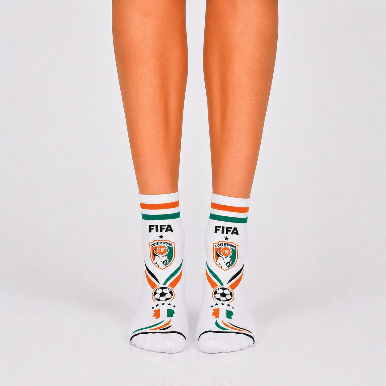 Unisex FIFA 2026 Côte d'Ivoire Soccer Fan Sports Themed SocksUnisex FIFA 2026 Côte d'Ivoire Soccer Fan Sports Themed Socks - Image 3