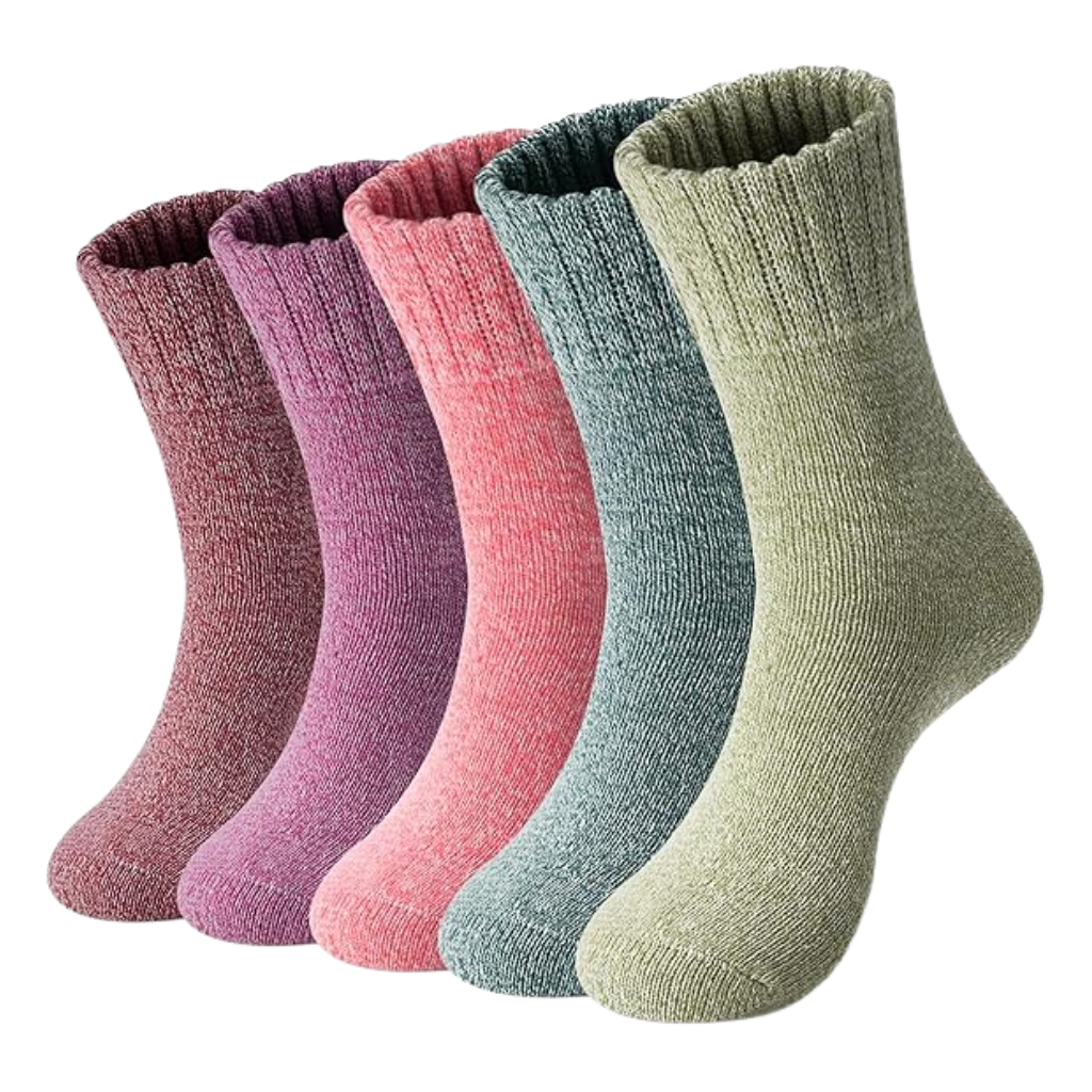 Warm Winter Socks Knit Crew Calf Hiking Boot Sock