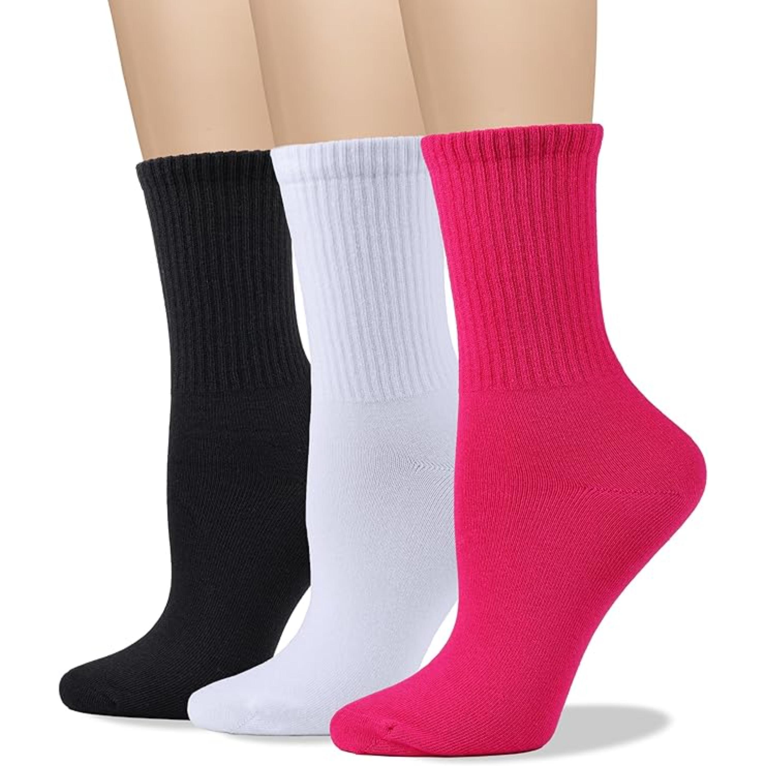 Pack of 3 Women Soft Combed Seamless Socks