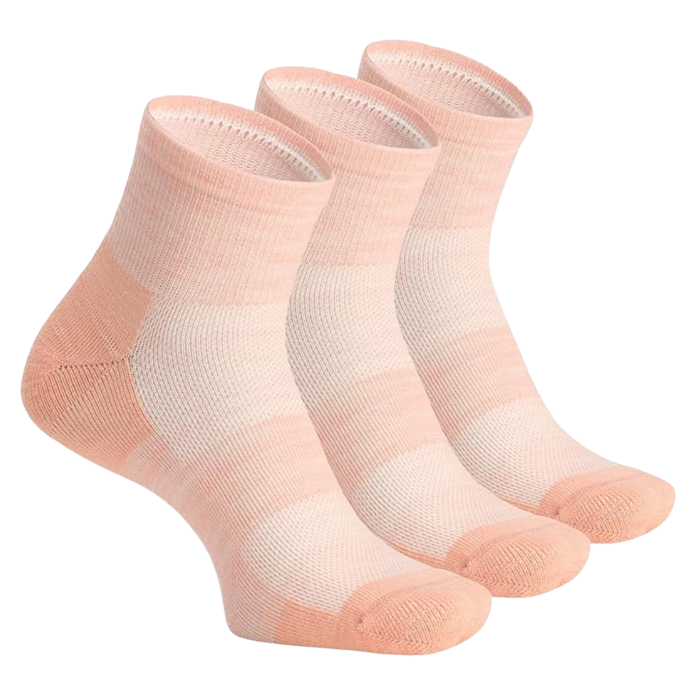 3 Pairs Of Soft Thin Everyday Use Wool Running Socks