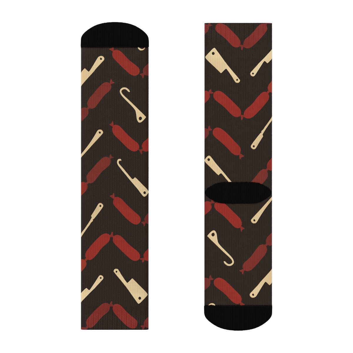 Stellar Sausage Tapestry Butcher Edition personalized crew socks