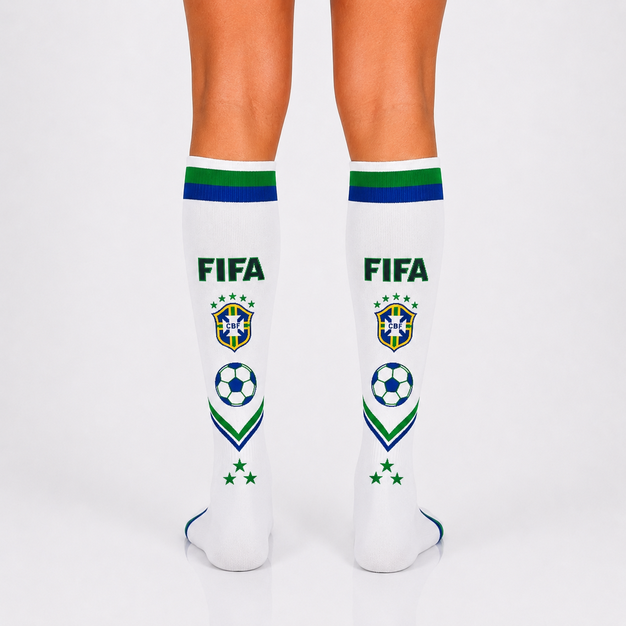 Unisex FIFA 2026 Brazil Soccer Fan Sports Themed Socks