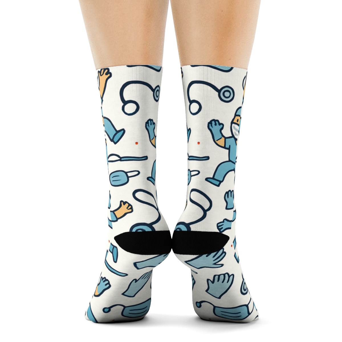 Surgical Instrument Parade For Surgeon premium sports crew socks