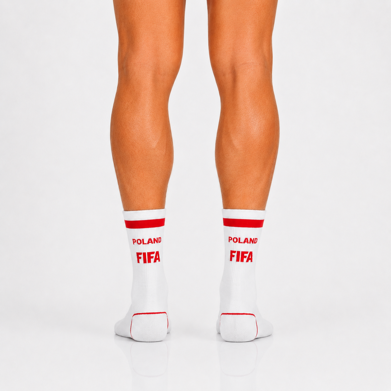 Unisex FIFA 2026 Poland Soccer Fan Sports Themed SocksUnisex FIFA 2026 Poland Soccer Fan Sports Themed Socks - Image 4