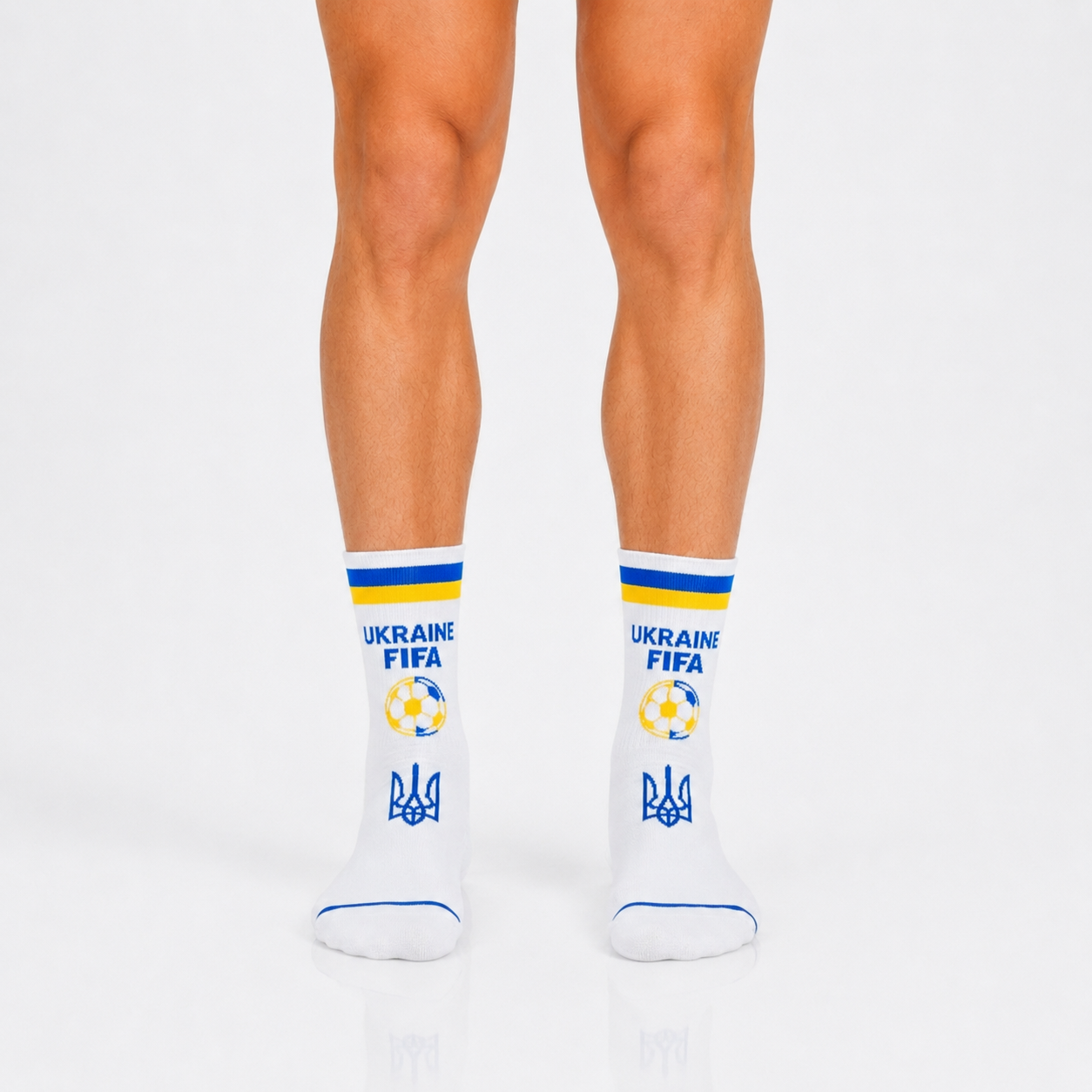 Unisex FIFA 2026 Ukraine Soccer Fan Sports Themed SocksUnisex FIFA 2026 Ukraine Soccer Fan Sports Themed Socks - Image 3