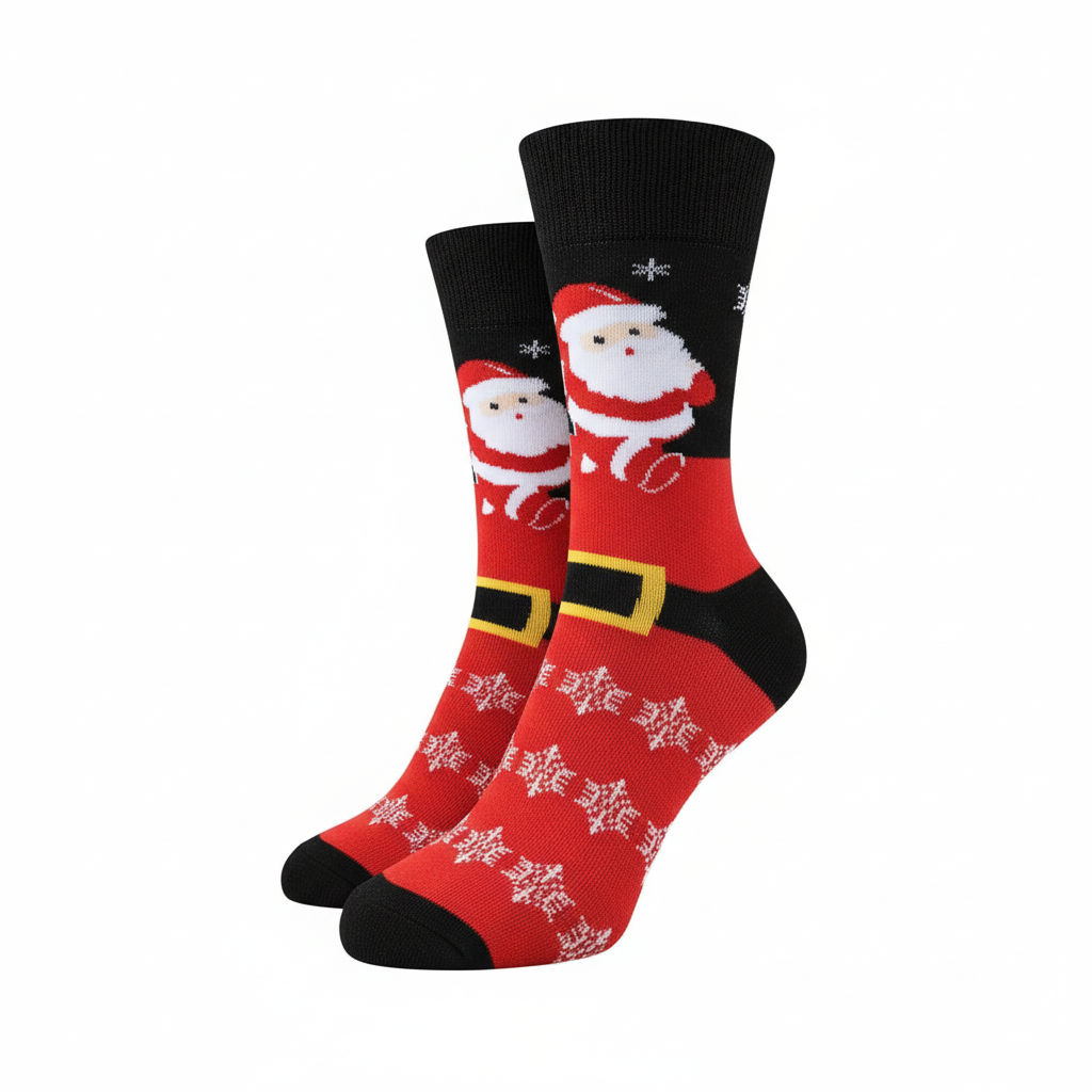12 Pair Christmas Socks For Men