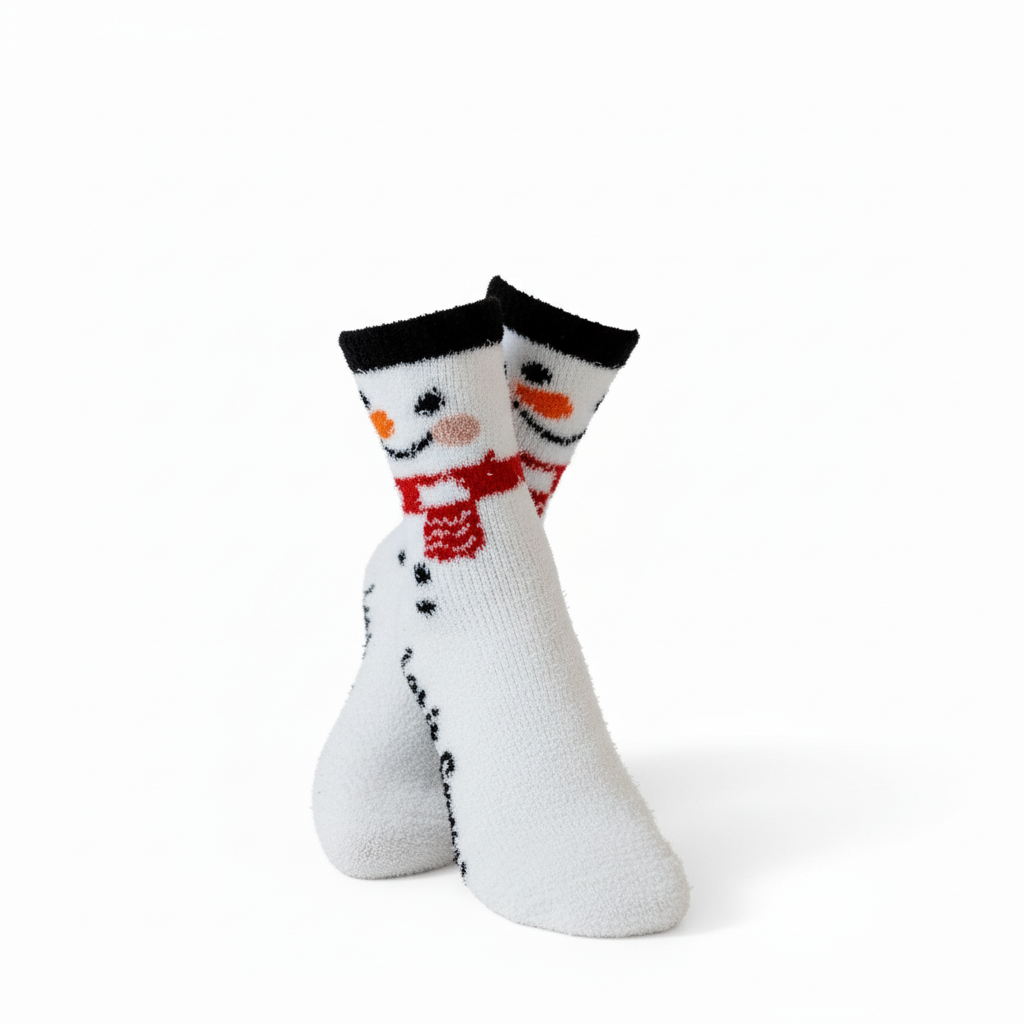 Softer Christmas Fuzzy Socks for Women Girls