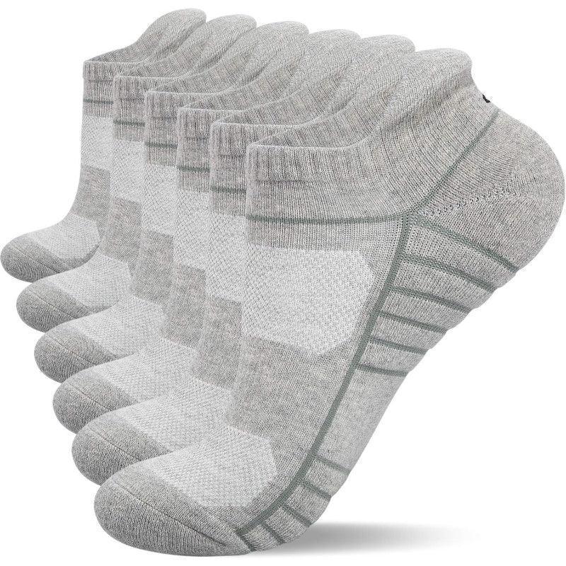 Anti Blister Sports Socks – 6 Pairs for All-Day Protection & Fit