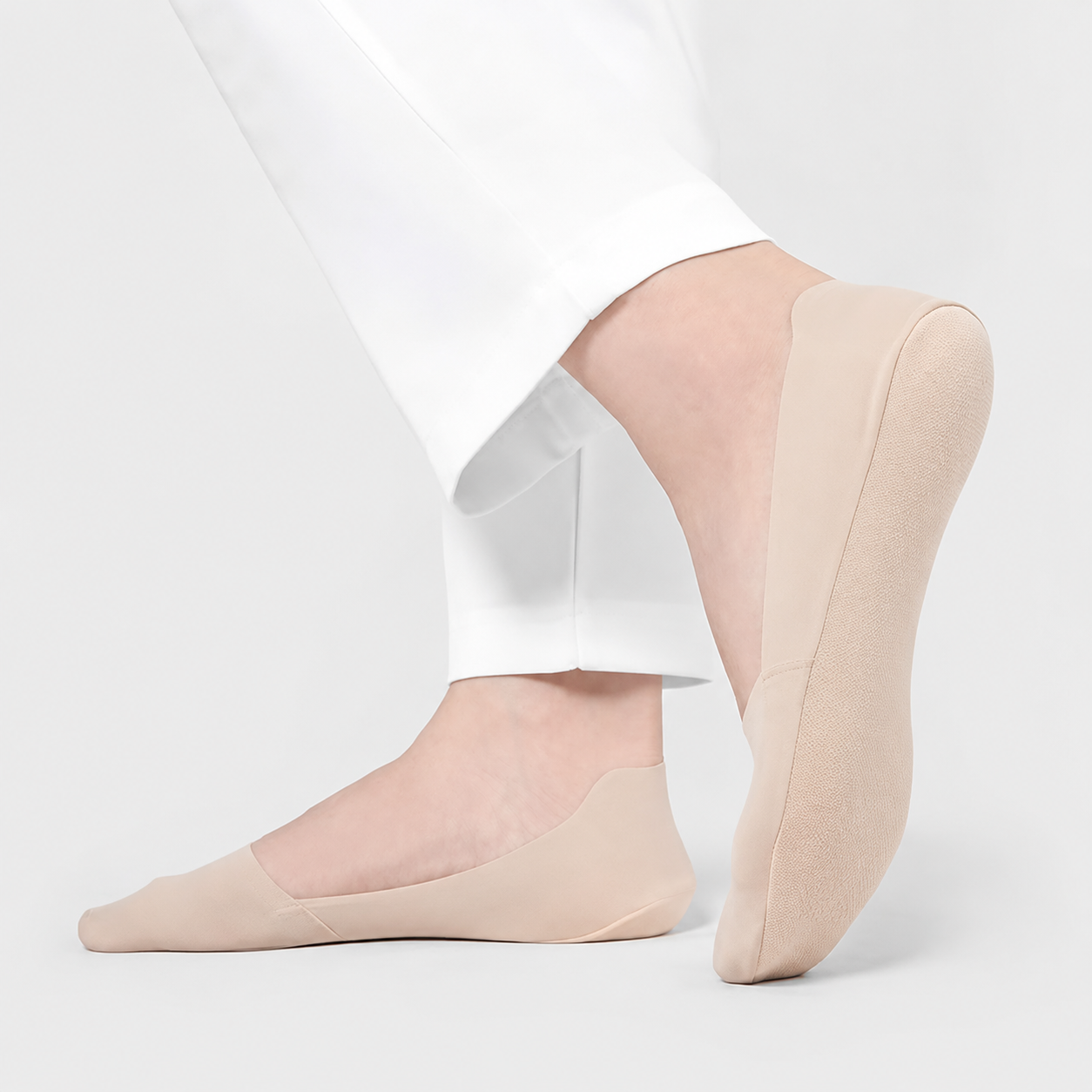 6 Pair Of No Show Liner Socks For Women