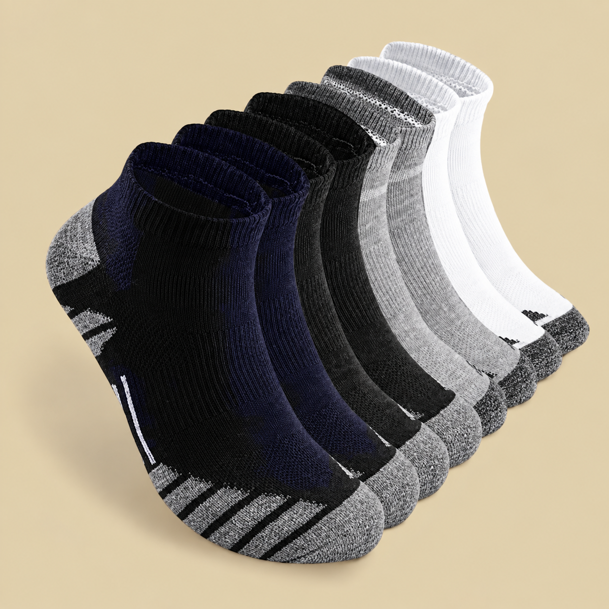 Low Cut Casual Socks With Lightweight Everyday Comfort For Men