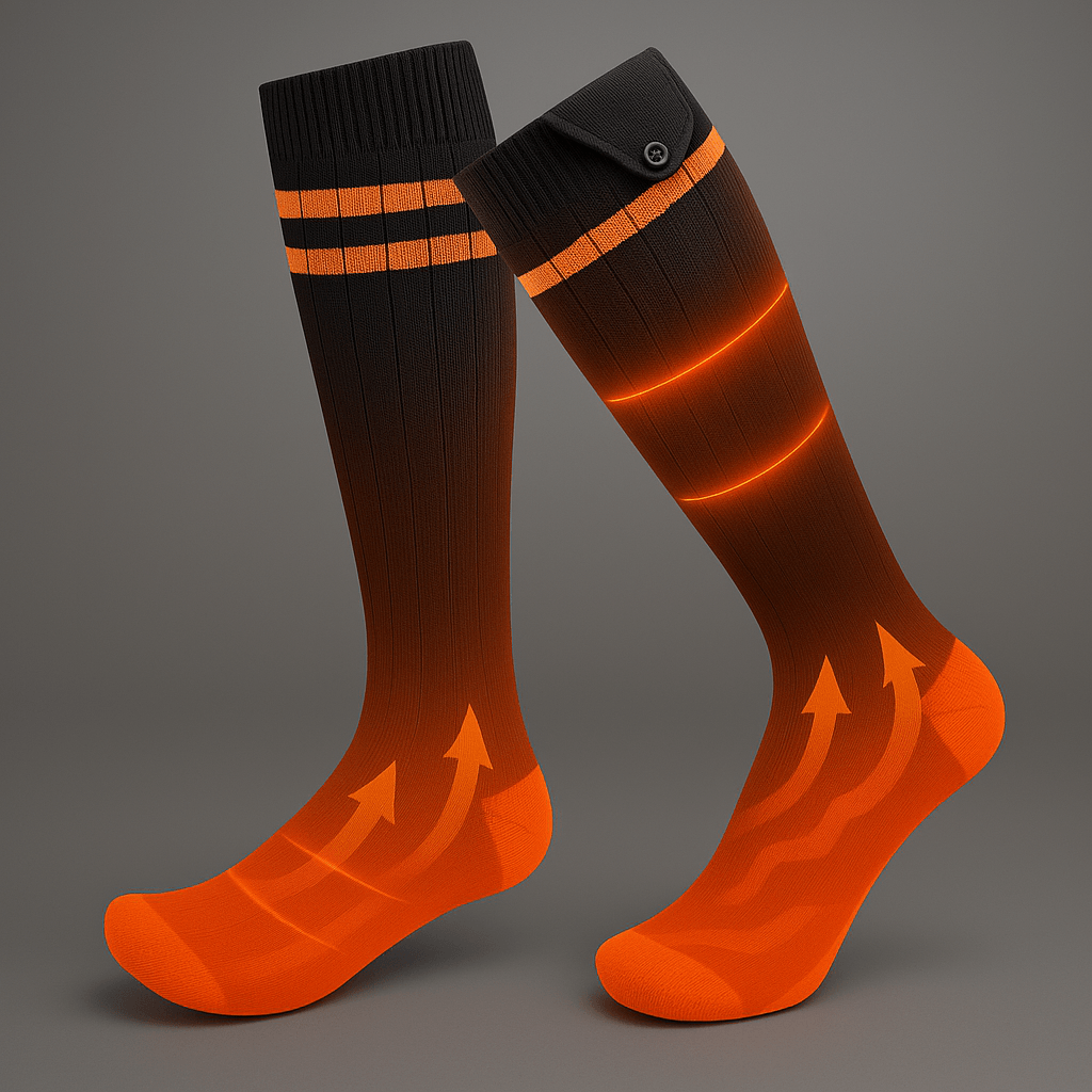 Rechargeable Heated Socks – Lightweight and Temperature Adjustable