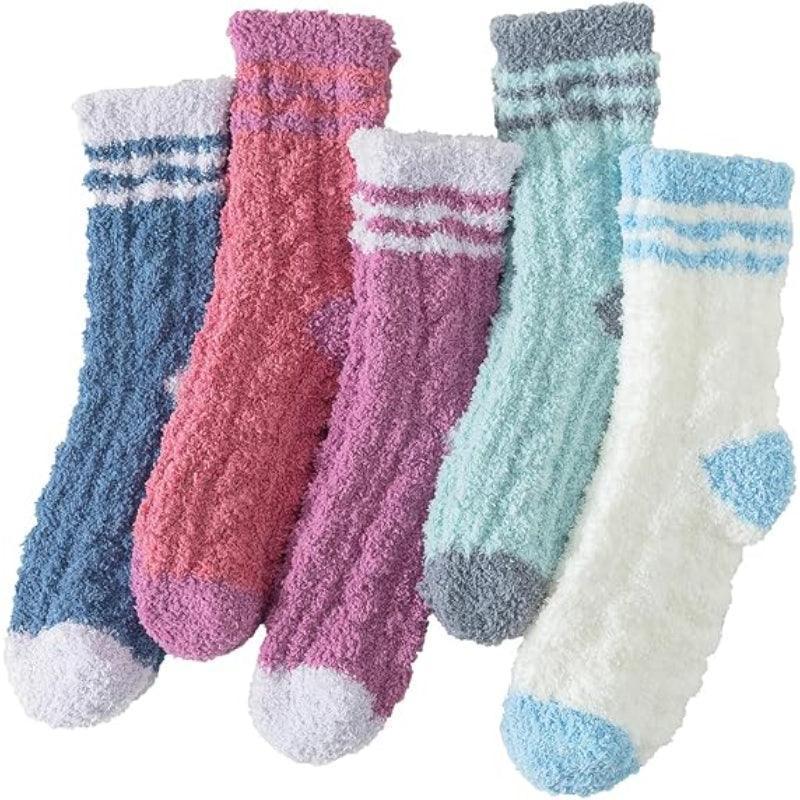 Comfy Diabetic Fuzzy Socks – Warmth and Secure Grip