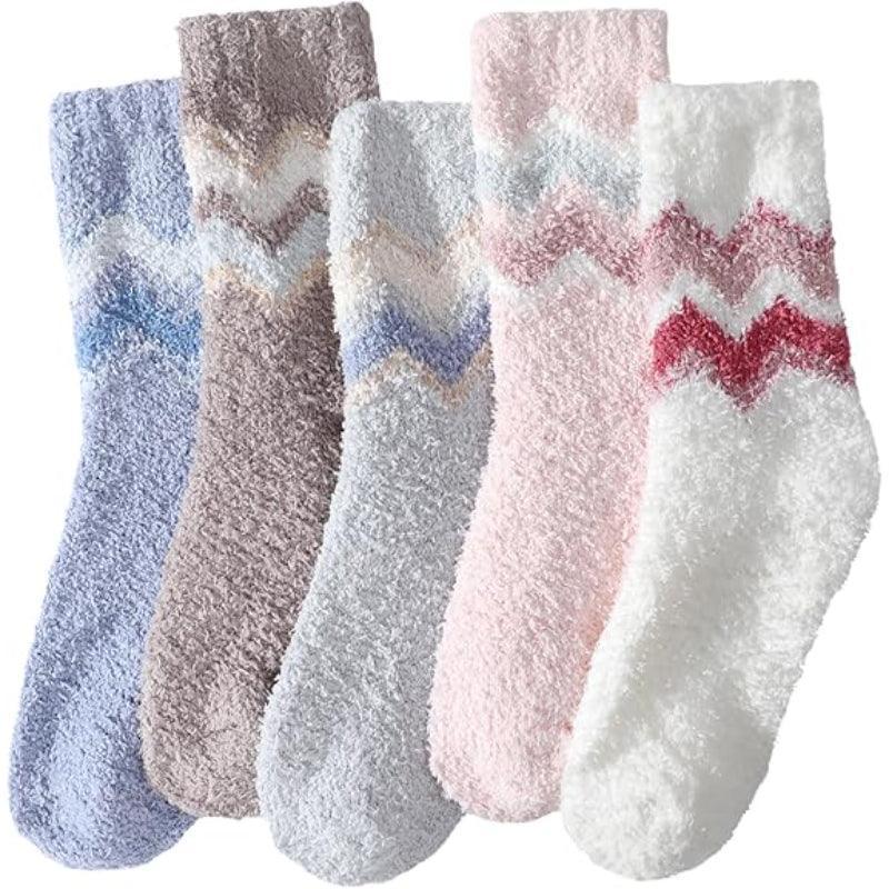 Comfy Diabetic Fuzzy Socks – Warmth and Secure Grip