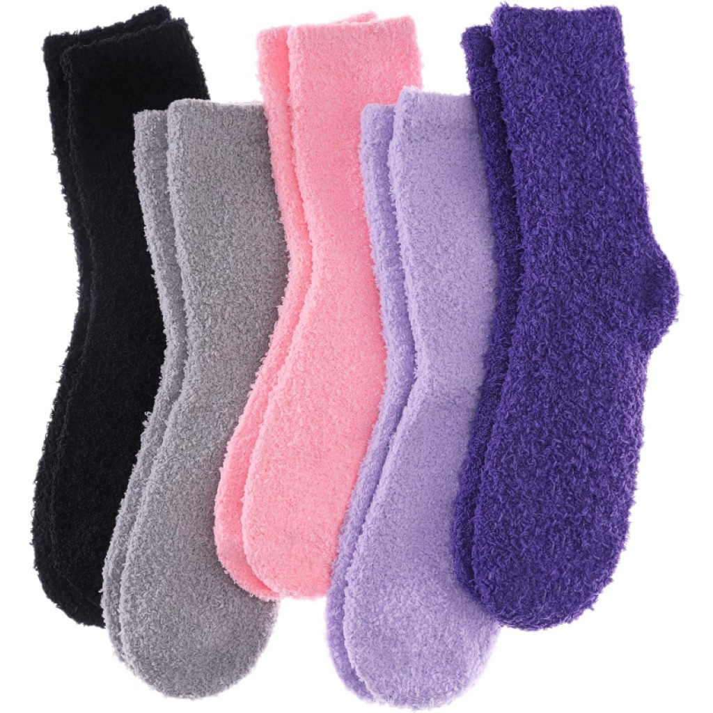 Cozy Fluffy Winter Slipper Socks For Women