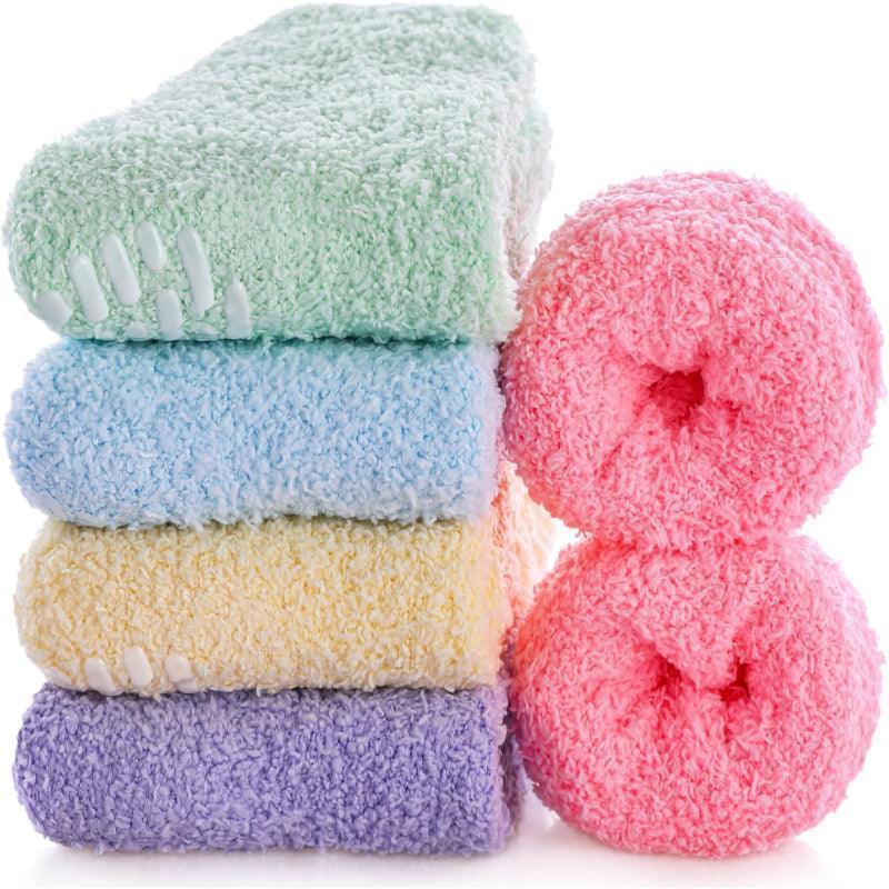 Cozy Non-Slip Diabetic Socks – Secure Grip and Comfort (5 Pack)