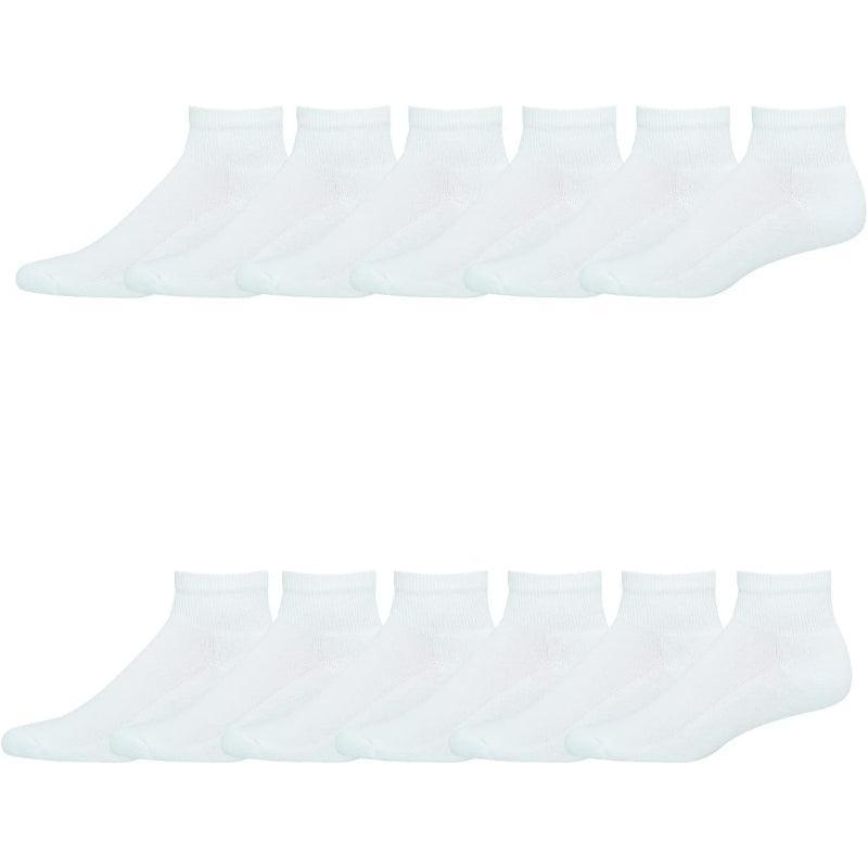 12 Pack Double Toe Socks – Anti-Slip and Moisture-Wicking - SOCKZ