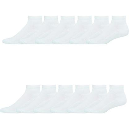 12 Pack Double Toe Socks – Anti-Slip and Moisture-Wicking - SOCKZ