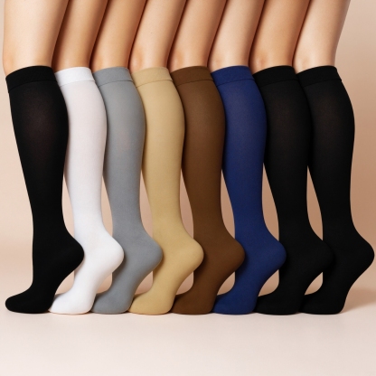 Eight Pack Running Compression Socks Support Comfort