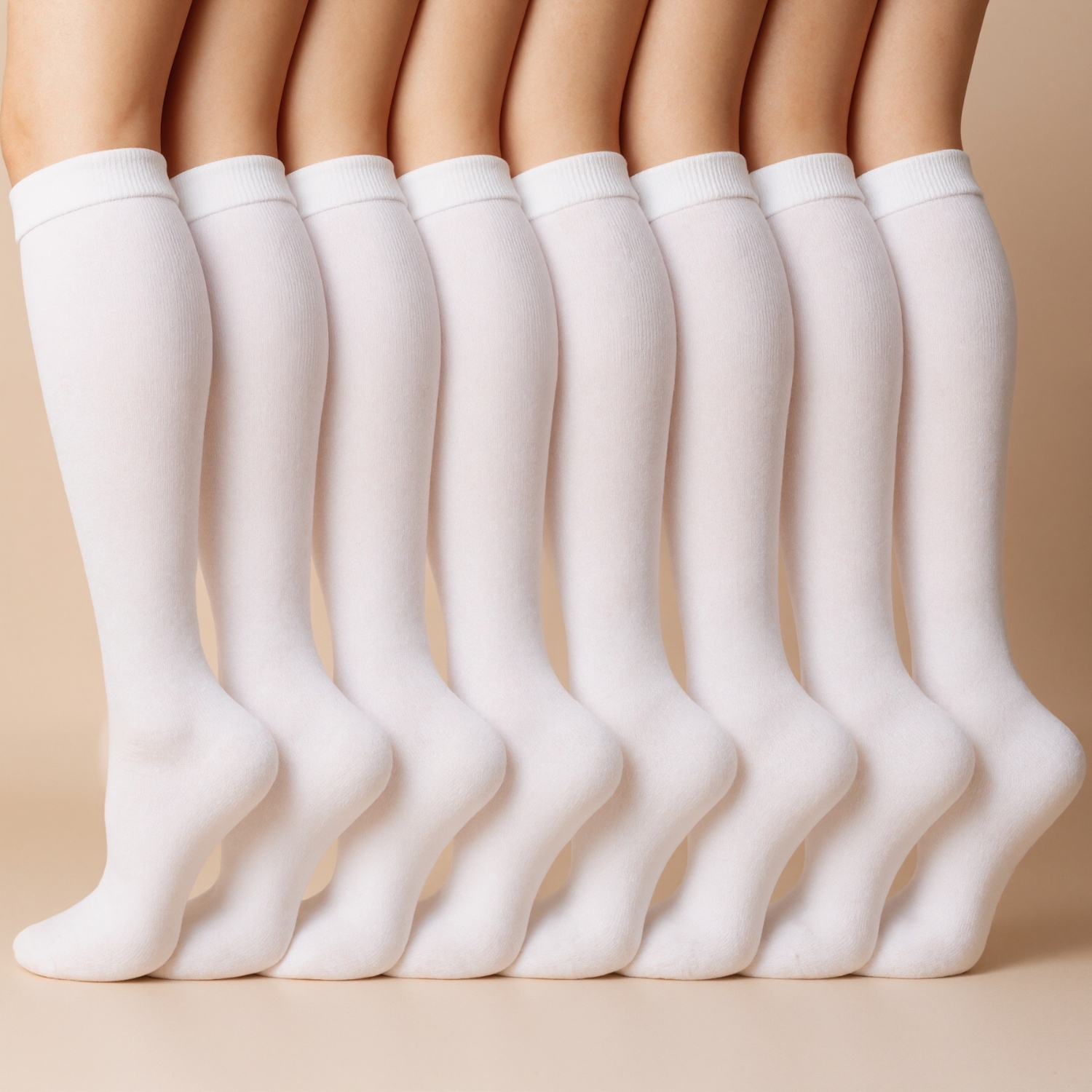 Eight Pack Running Compression Socks Support Comfort