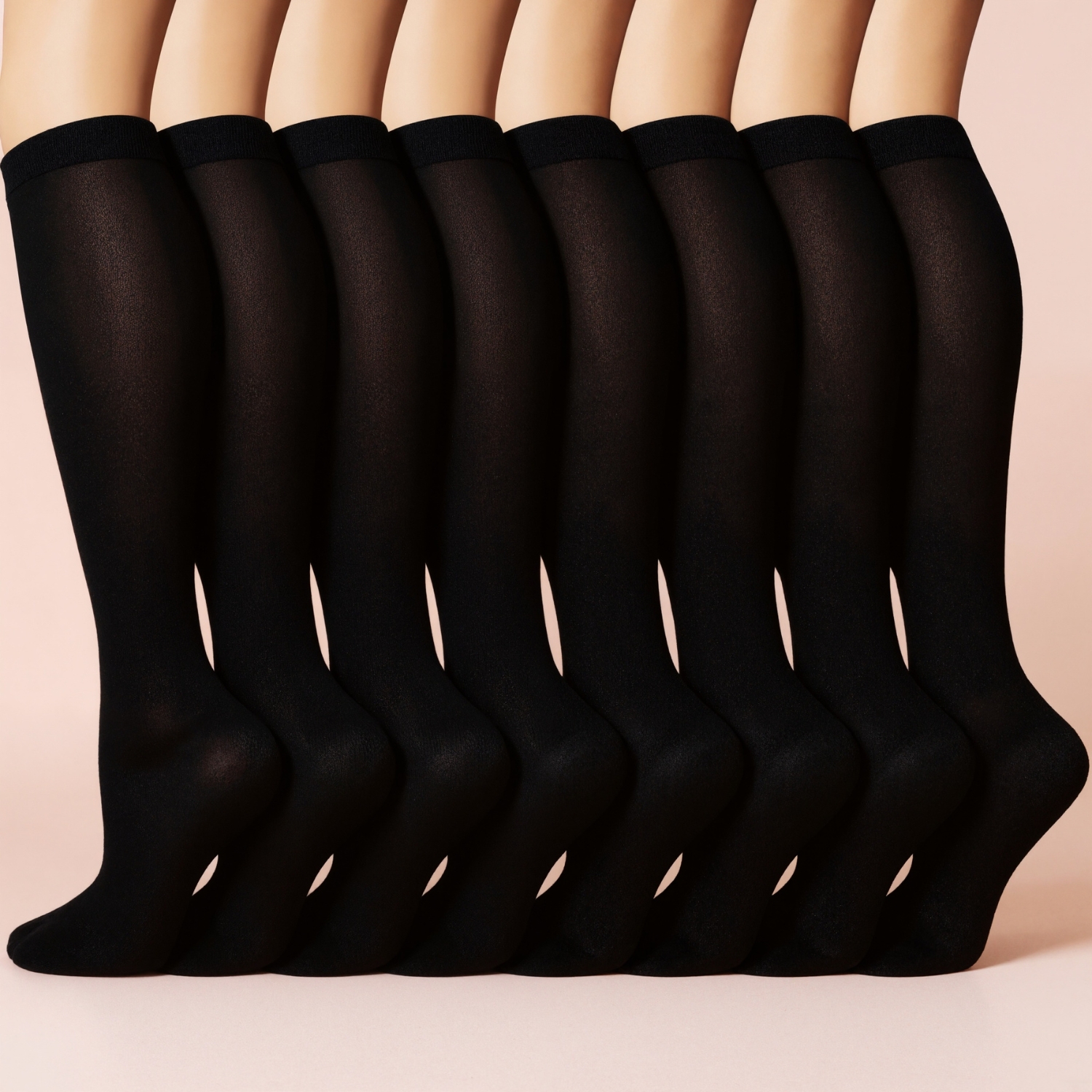 Eight Pack Running Compression Socks Support Comfort