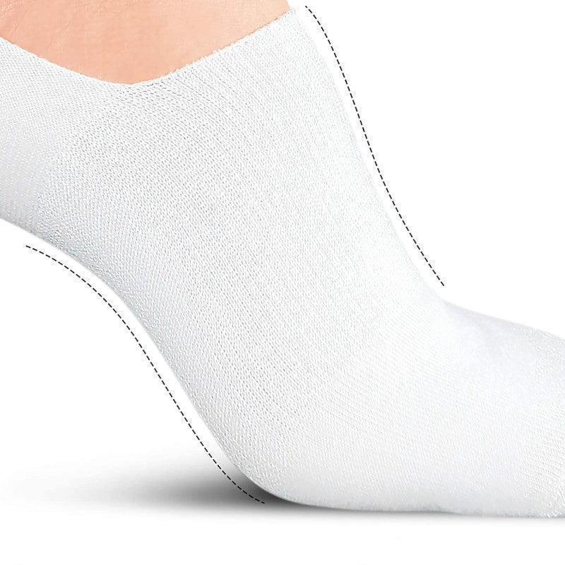 8 Pack No Show Socks – Non-Slip Grip and All-Day Comfort
