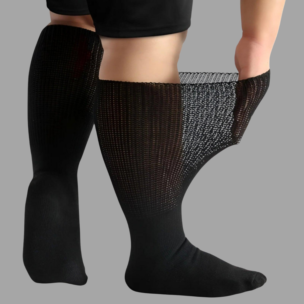 Extra Wide Calf Socks For Daily Comfort