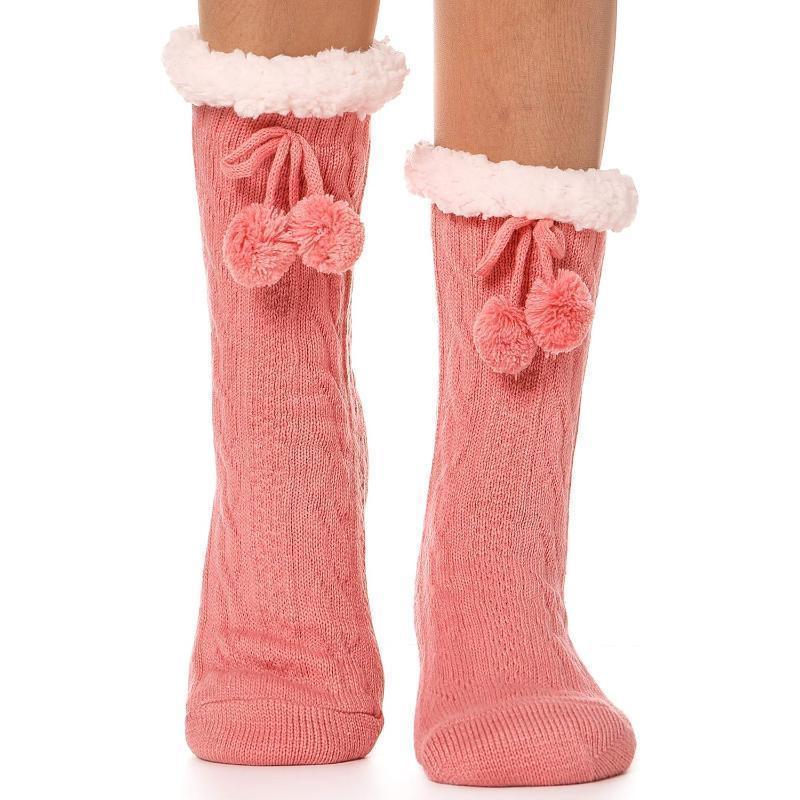 Fluffy Comfy Fuzzy Diabetic Socks – Soft and Gentle Support