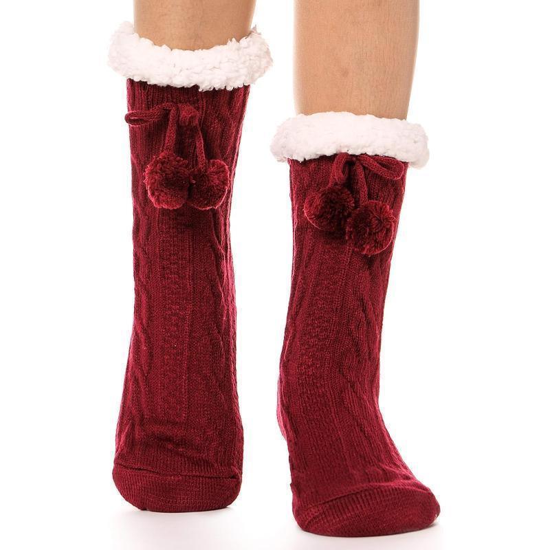 Fluffy Comfy Fuzzy Diabetic Socks – Soft and Gentle Support