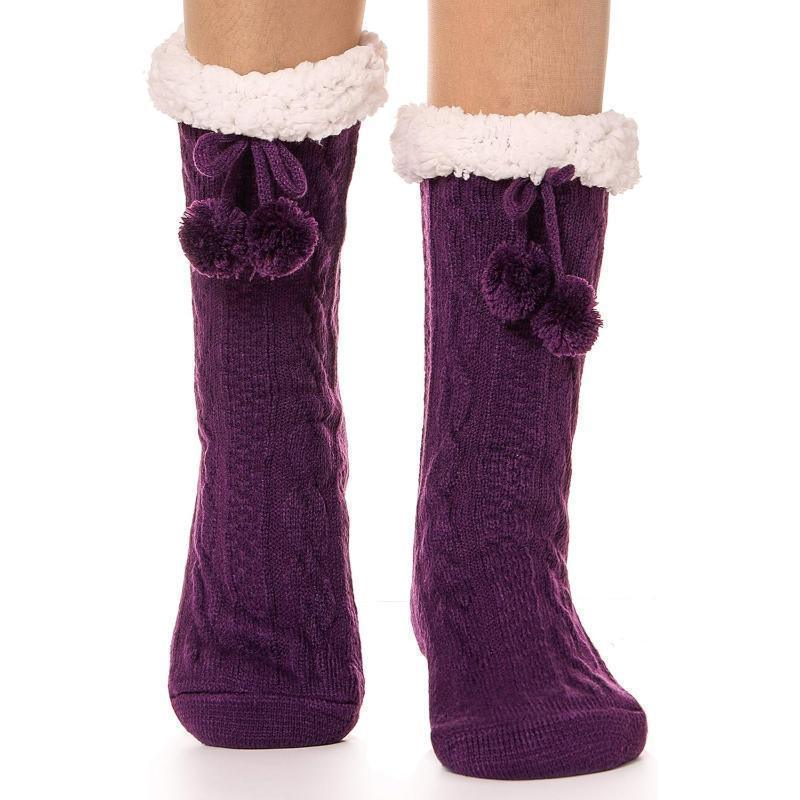 Fluffy Comfy Fuzzy Diabetic Socks – Soft and Gentle Support