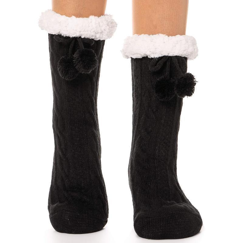 Fluffy Comfy Fuzzy Diabetic Socks – Soft and Gentle Support