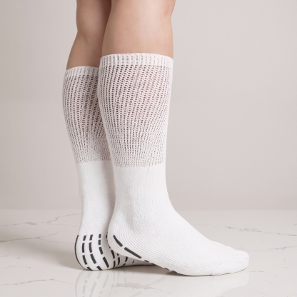 Four Pack Extra Wide Supportive Diabetic Socks