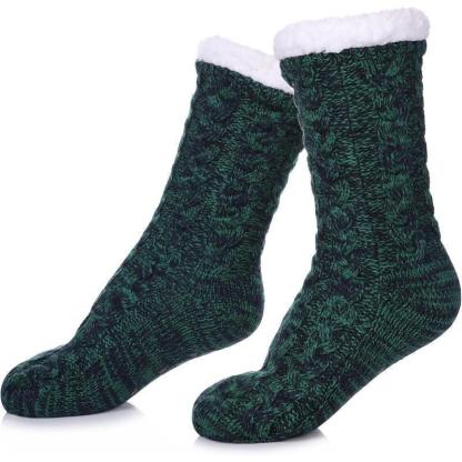 Fuzzy Style Gripper Diabetic Socks – Soft Secure and Supportive Fit