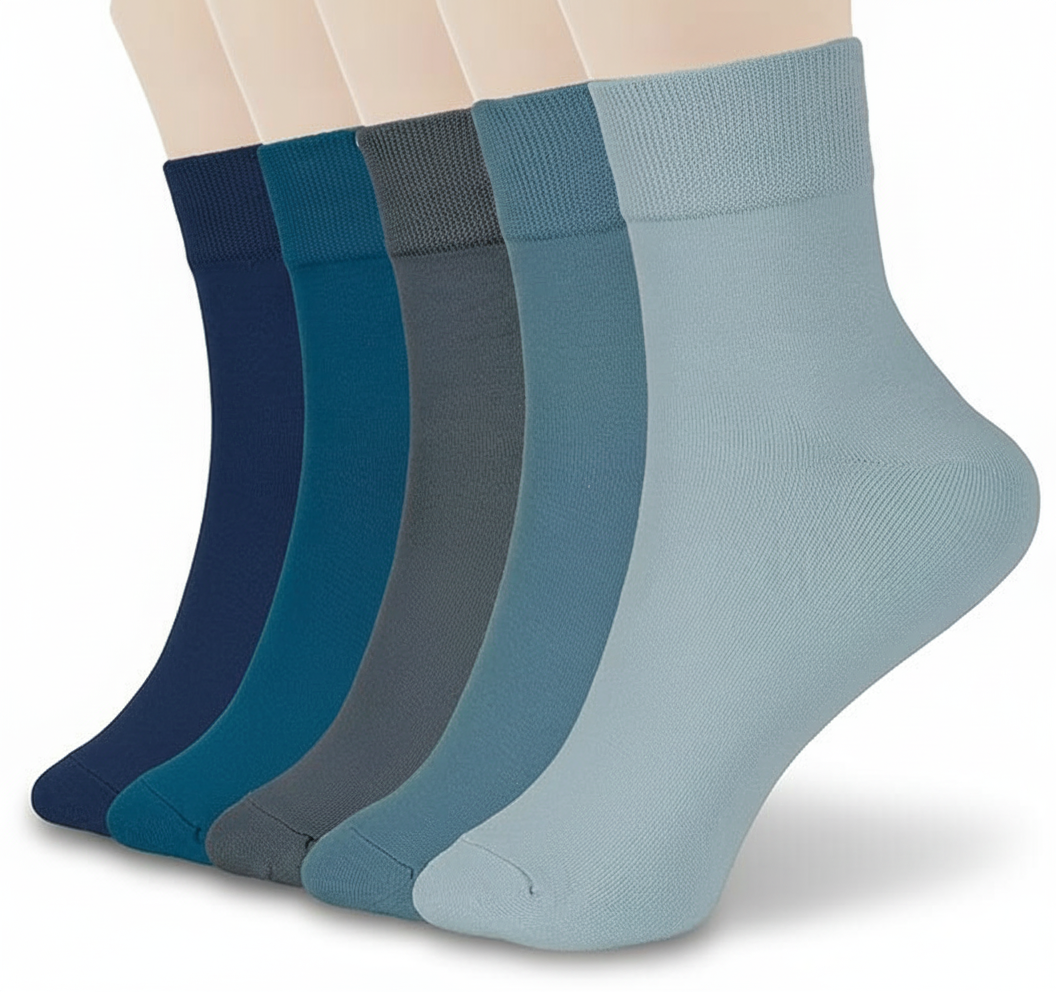 5 Of Pairs Thin Soft Cozy Socks
