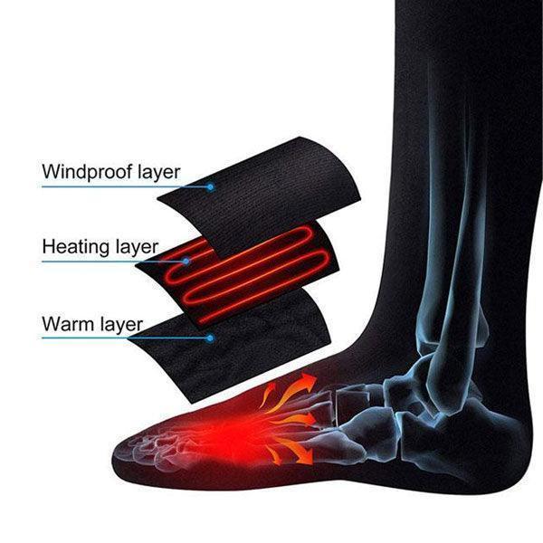 Rechargeable Heated  Electric Socks – Battery Powered WarmthRechargeable Heated  Electric Socks – Battery Powered Warmth - Image 4