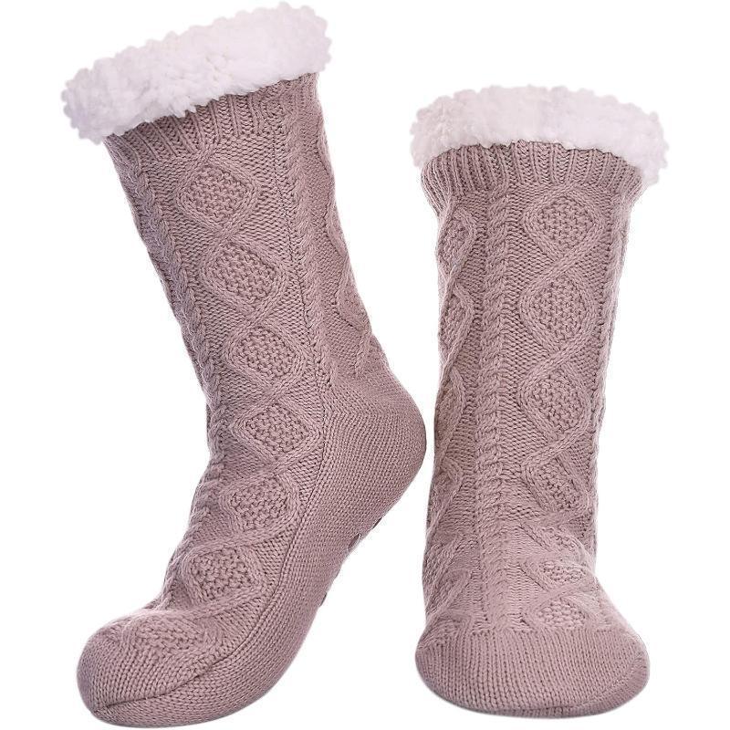 Non Slip Fuzzy Christmas Diabetic Socks – Warmth and Festive Comfort