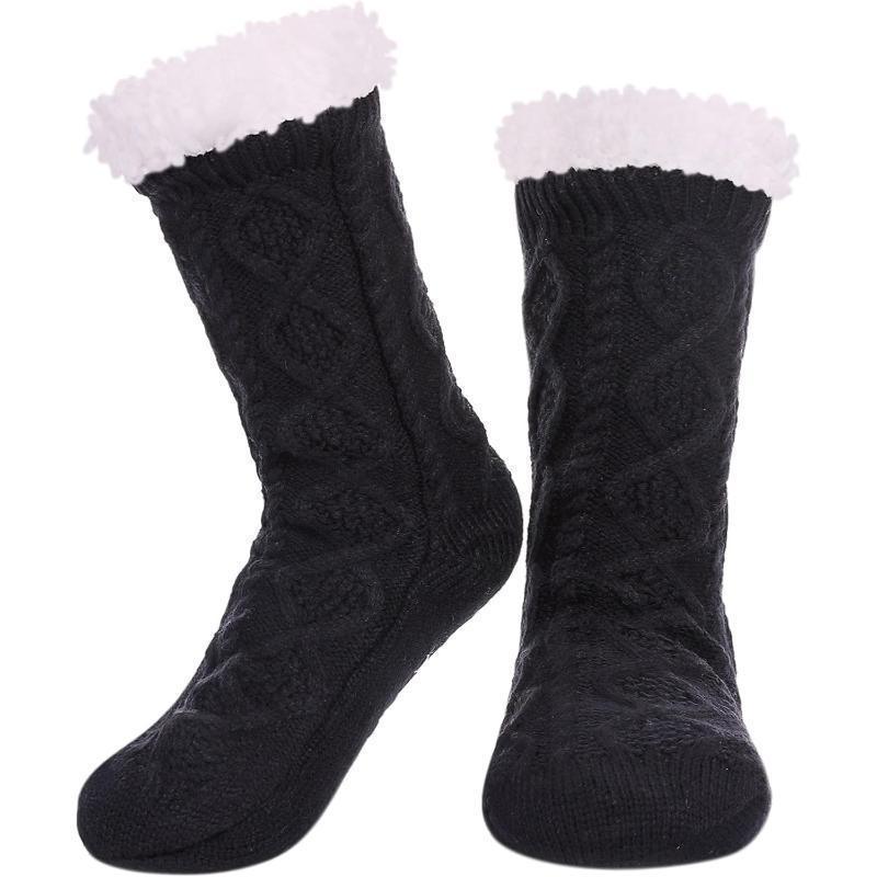 Non Slip Fuzzy Christmas Diabetic Socks – Warmth and Festive Comfort