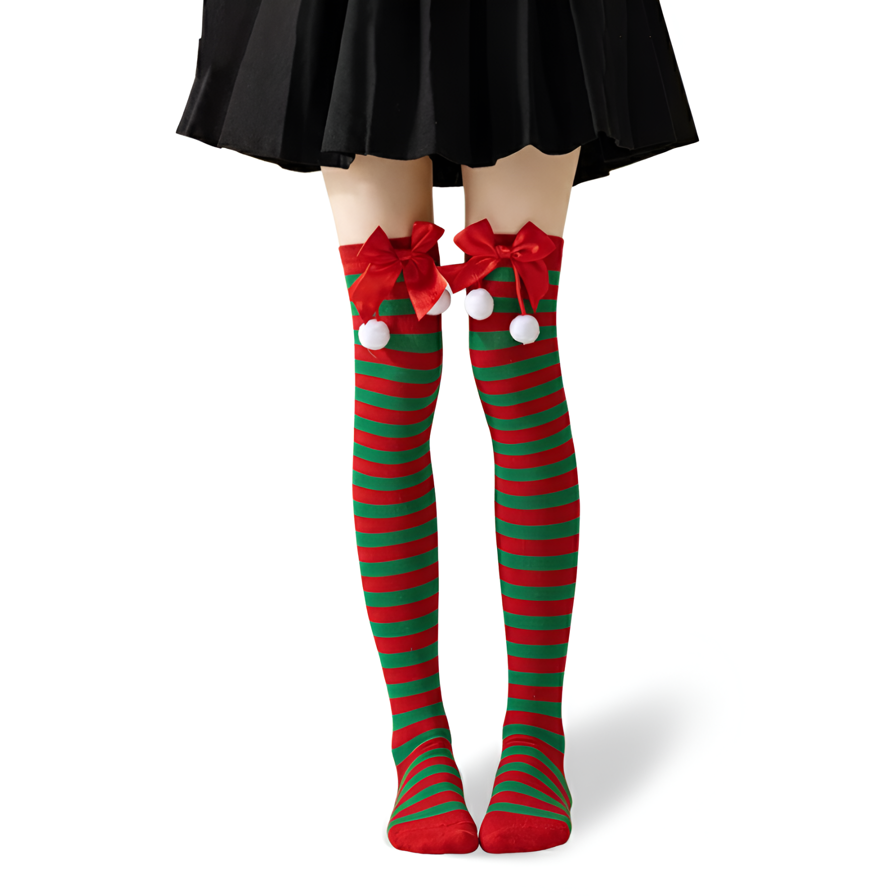 Long Over The Knee Christmas Socks 