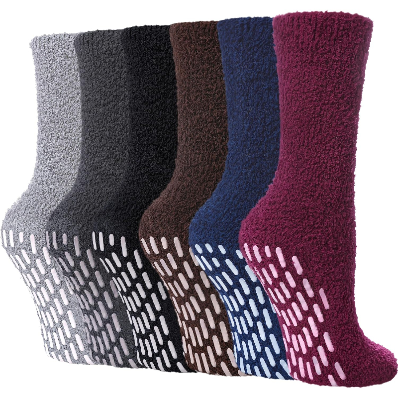 Non Slip Winter Fuzzy Socks For Women