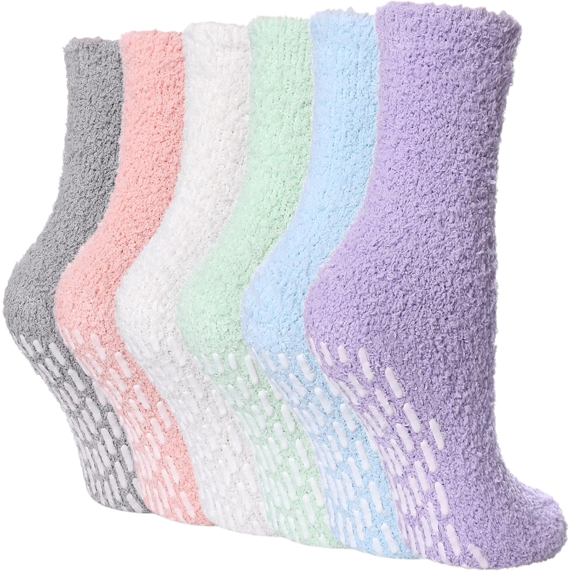 Non Slip Winter Fuzzy Socks For Women