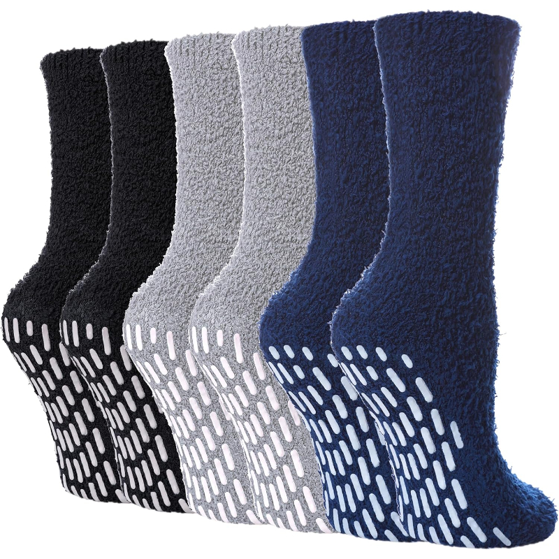 Non Slip Winter Fuzzy Socks For Women