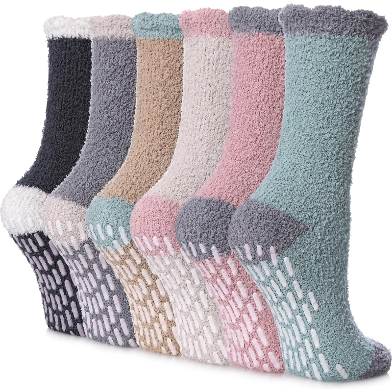 Non Slip Winter Fuzzy Socks For Women