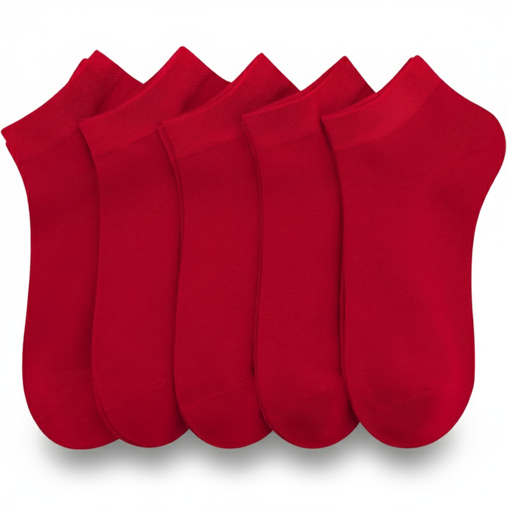 Pack Of 5 Viscose Bamboo Socks For Women